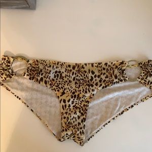 Victoria’s Secret Leopard Print Bikini Bottoms